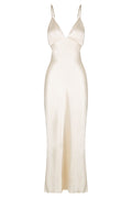 Copy of LA LUNE BACKLESS MIDI DRESS - CREAM