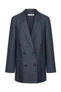 CARDOZO LINEN DOUBLE BREASTED JACKET
