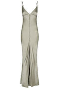 JOAN BIAS SLIP DRESS - SAGE