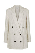 ATTICUS LINEN DOUBLE BREASTED BLAZER